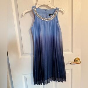 Xtraordinary Blue Gradient Formal Dress Elegant - Size 7 Girls